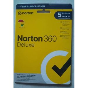 Norton 360 Deluxe 5 User (5PC) pack
