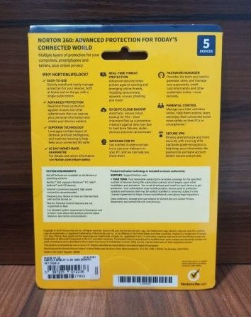 Norton 360 Deluxe 5 User (5PC)