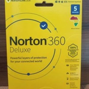 Norton 360 Deluxe 5 User (5PC)