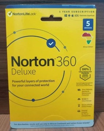 Norton 360 Deluxe 5 User (5PC)