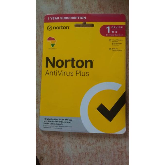 Norton AntiVirus Plus pack image