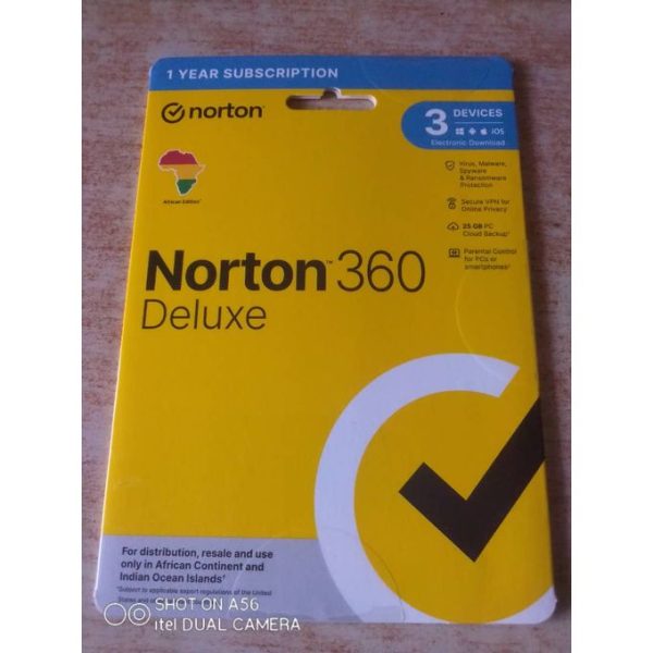 Norton 360 Deluxe pack image