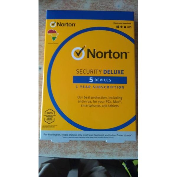 Norton INTERNET SECURITY DELUXE LICENSE KEY - 5 DEVICES